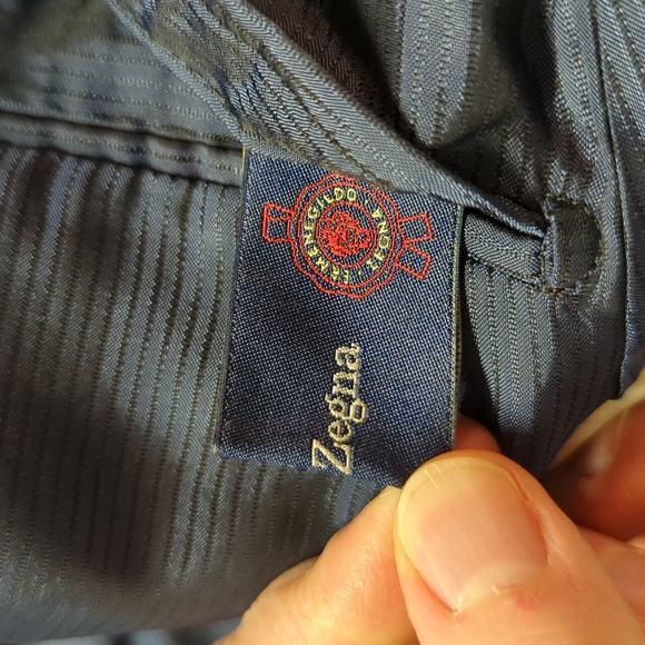 Pal Zileri Gruppo Forall 3 Button Pure Virgin Wool Sport Coat - Men's Size 40R - Picture 10 of 10